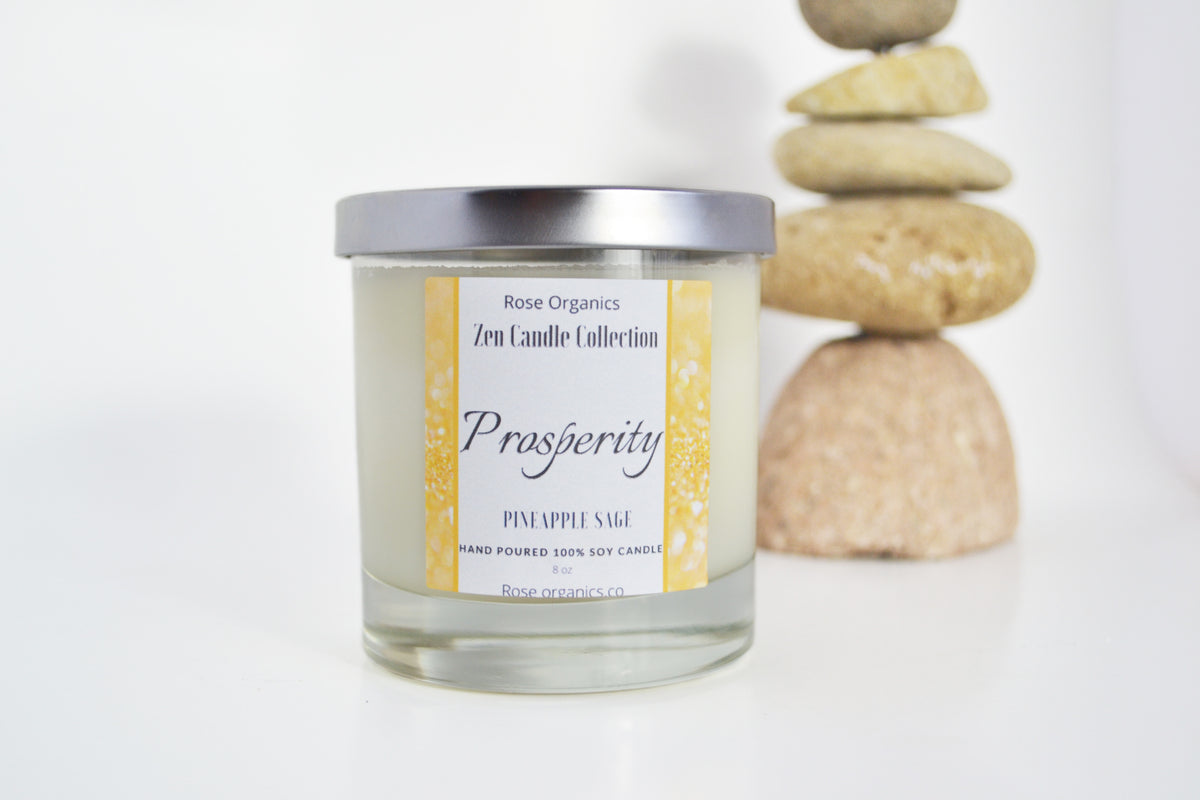 Prosperity Candle - Pineapple Sage